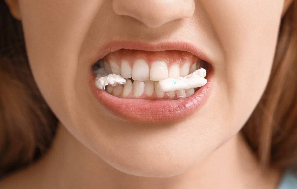 how to teach chewing